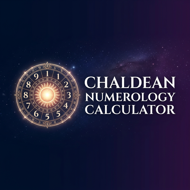 Chaldean Numerology Calculator